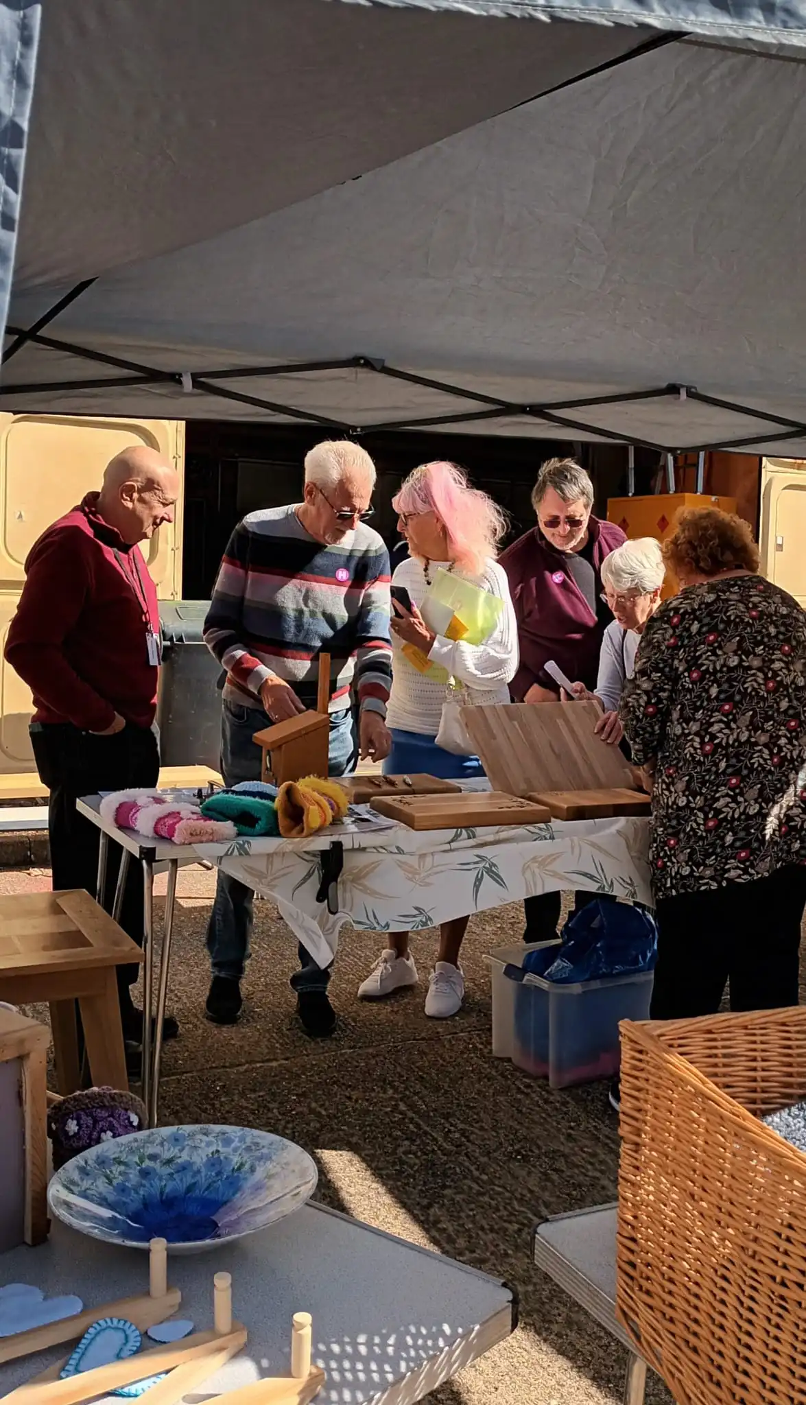 Woodworking project in Milton Keynes community workshop